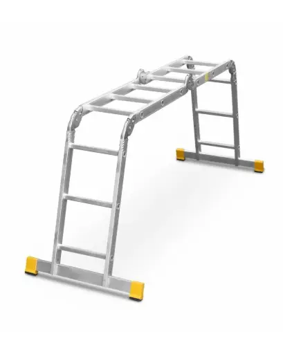 Drabina aluminiowa przegubowa 4x3 - Wynajem