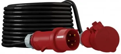  Przedłużacz siłowy 45 m wtyczka 16A - Wynajem