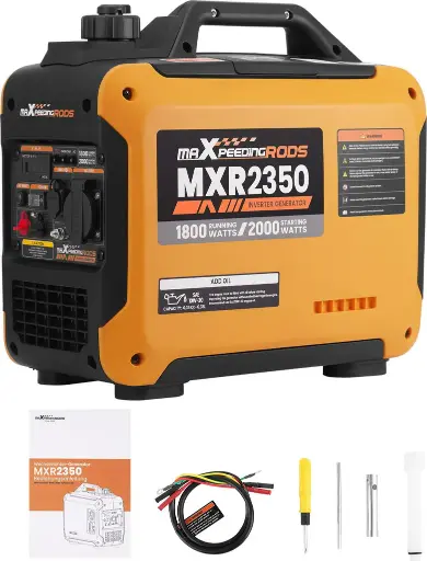 Agregat 1800W-2000W Inwerterowy generator prądu benzynowy przenośny generator awaryjny 15kg